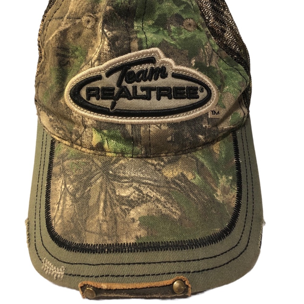 Rare Team Realtree  camo cap one size adjustable